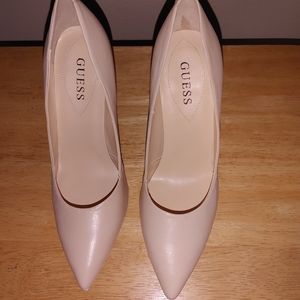 Guess Light Leather Heels